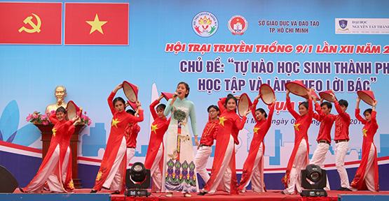 Hội trại truyền thống 9/1 lần thứ XIII năm 2019: Cung cấp kiến thức, nâng cao sự hiểu biết cho học sinh