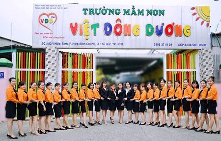 Trường Mầm Non Việt Đông Dương (Q. Thủ Đức, TP.HCM): Cho trẻ hành trang vững chắc vào đời