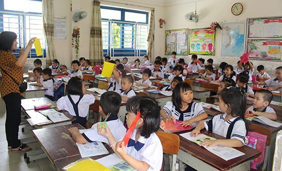 Những trường tiểu học… khổng lồ