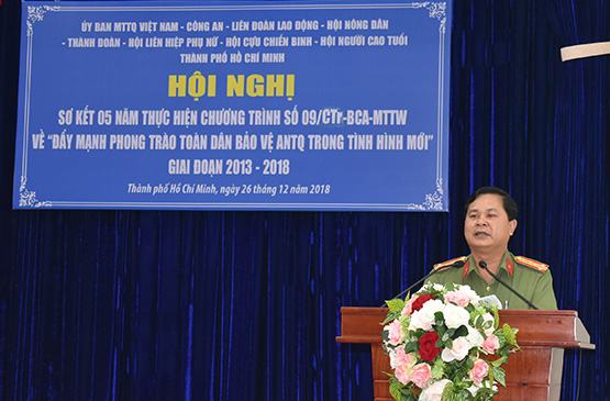 TP.HCM: Người dân cung cấp hơn 121 ngàn nguồn tin về ANTT