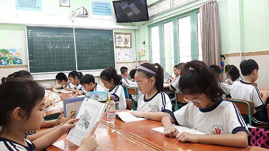 Tiết đọc sách: Không còn là hoạt động ngoài giờ lên lớp