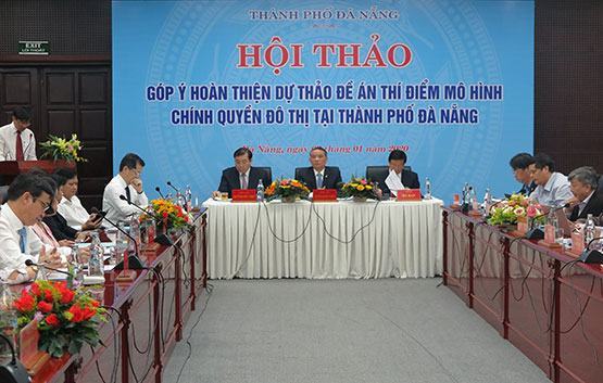 Đà Nẵng: Lấy ý kiến xây dựng chính quyền đô thị