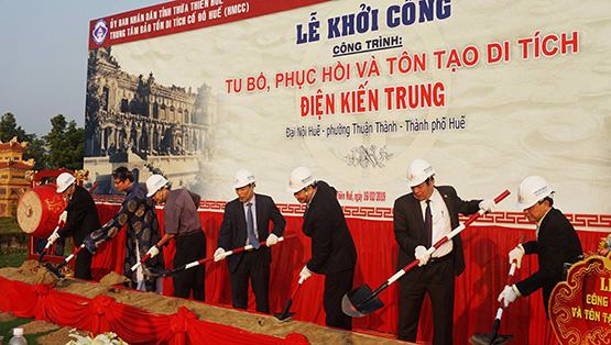 Thừa Thiên – Huế: Khởi công dự án tu bổ di tích điện Kiến Trung