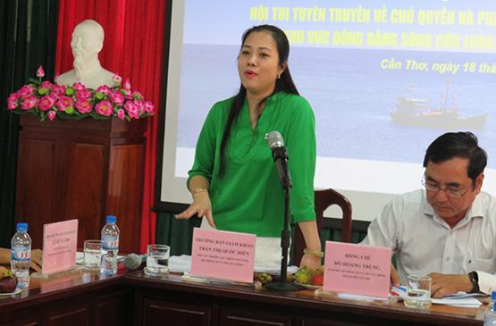 Hội thi về biển đảo khu vực ĐBSCL