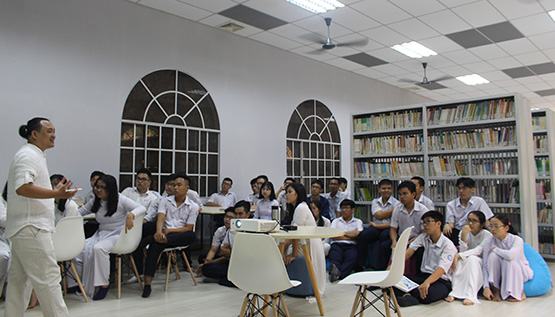 TP.HCM: Một trường THPT có thư viện 5 sao