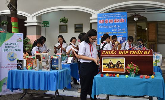 Hàng ngàn HS tham gia ngày hội đọc sách