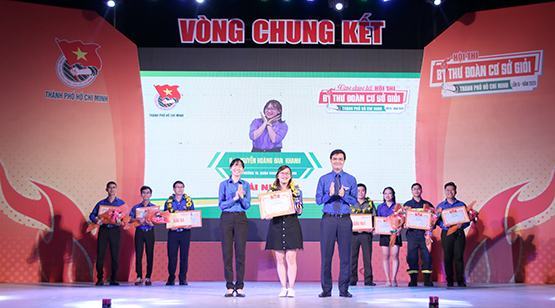 Trao giải Hội thi Bí thư Đoàn cơ sở giỏi năm 2020