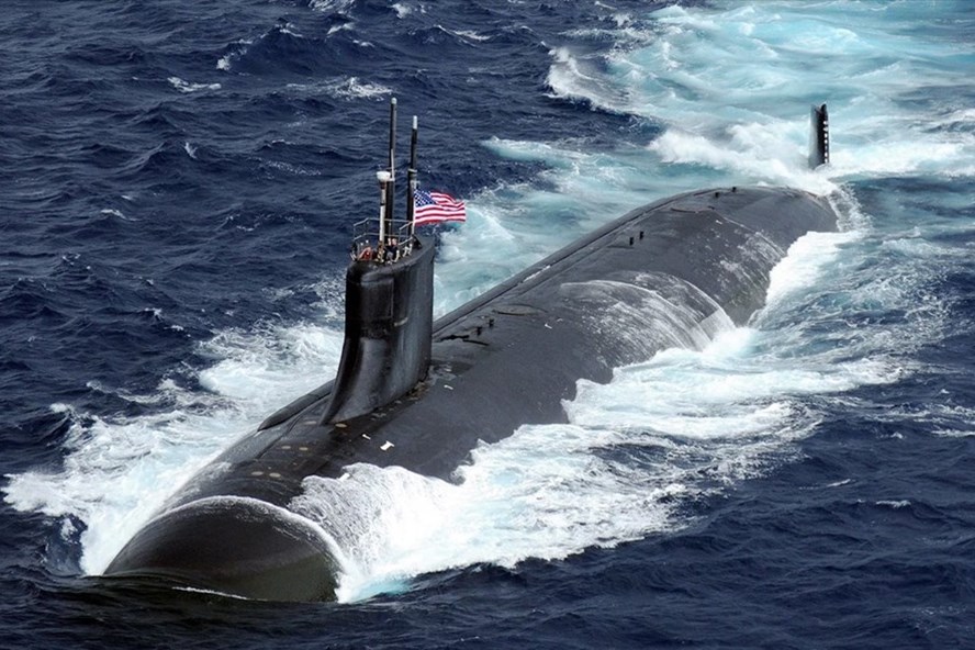 Tàu ngầm Hải quân Mỹ gặp nạn ở Biển Đông