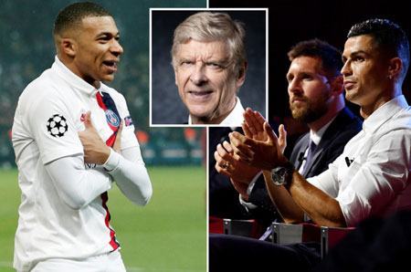 ‘Thời của Messi, Ronaldo đã hết, tương lai là của Mbappe’