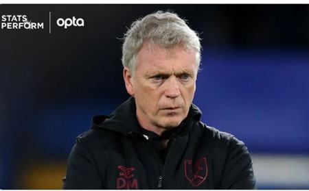 Thua thảm Chelsea, David Moyes lập kỷ lục tồi tệ