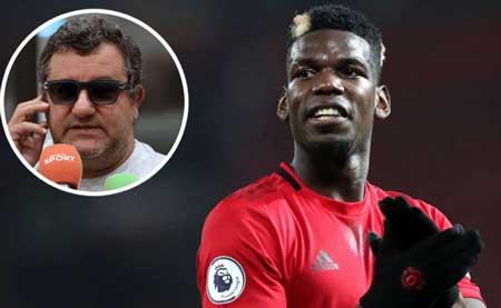 Siêu cò Raiola mời gọi Liverpool mua Pogba