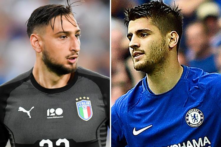 Chelsea gạ đổi Morata lấy Donnarumma