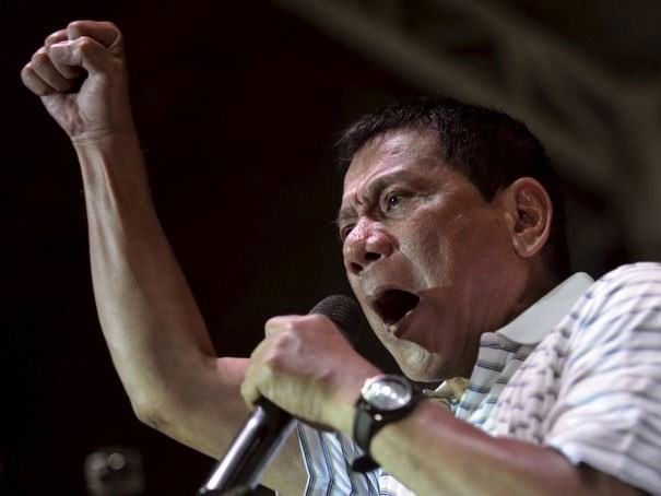 Các tuyên bố mạnh tay trấn áp tội phạm ma túy của ông Rodrigo Duterte  đã giúp đưa ông lên vị trí tổng thống Philippines. /// Reuters