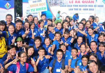 50.000 SV tham gia Mùa hè xanh 2012