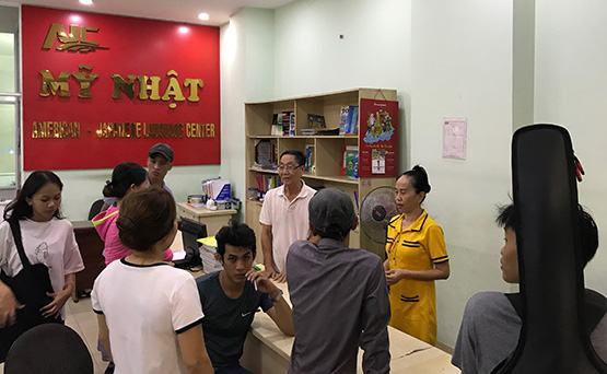 Trung tâm ngoại ngữ Mỹ Nhật: Nhiều học viên đòi hoàn trả học phí