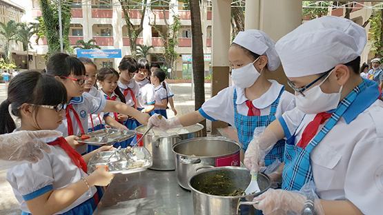 Trường học đảm bảo bữa ăn an toàn