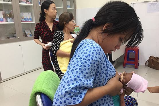 Ngân hàng sữa mẹ đầu tiên ở khu vực phía Nam