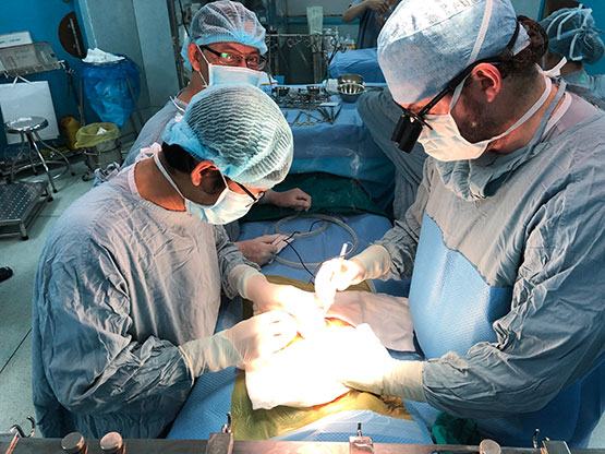 Cứu sống bệnh nhi 16 tháng từ gan của ông nội