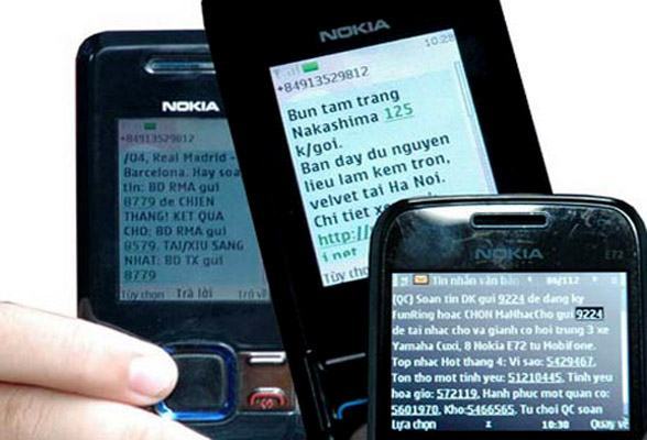 Phạt 165 triệu đồng vì phát tán tin nhắn rác