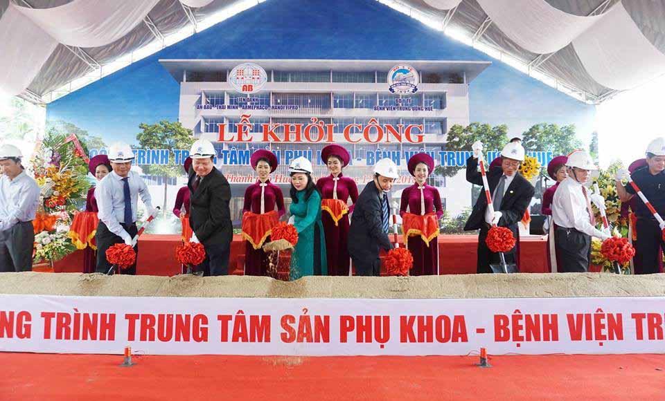 Thừa Thiên – Huế:Khởi công xây dựng trung tâm sản phụ khoa