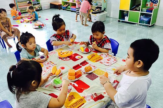 Xã hội hóa xây dựng trường mầm non đạt chuẩn quốc gia