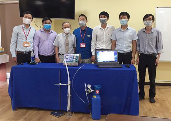 Sáng chế máy thở hỗ trợ điều trị Covid-19