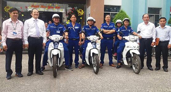 BV Q.Thủ Đức: Đưa vào hoạt động 10 xe cấp cứu 2 bánh