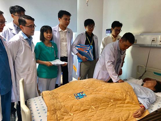 Phối hợp liên chuyên khoa cứu người bệnh thoát chết