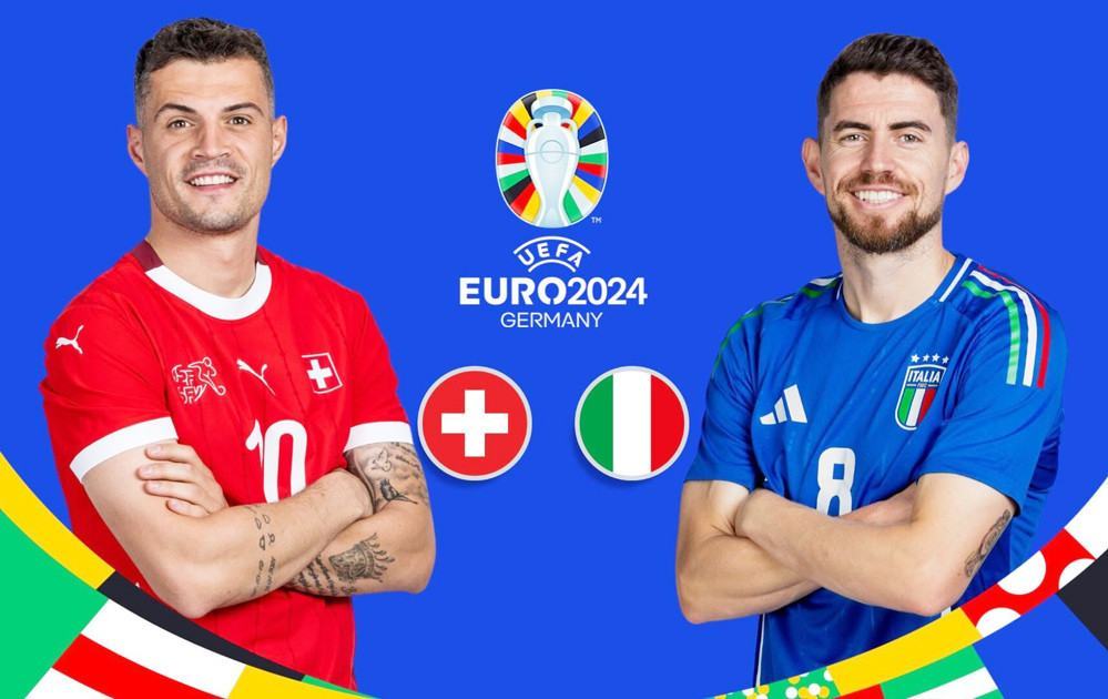 23h ngày 29/6, sân Olympiastadion, Italy vs Thụy Sĩ: Kết cục khó lường