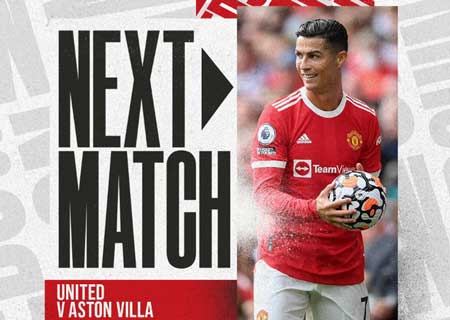 18h30 ngày 25/9, sân Old Trafford, MU vs Aston Villa: Có Ronaldo, Quỷ đỏ tất thắng