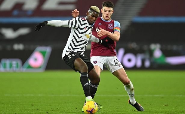 Declan Rice lại làm vui lòng MU