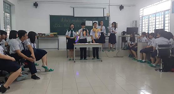 Múa rối, đọc rap để học văn – sử