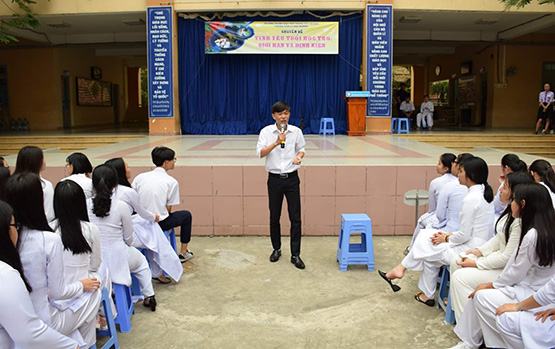 Phòng tâm lý học đường tư vấn… chuyện tình yêu