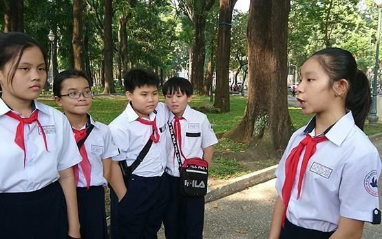 “Những bức tranh được vẽ từ ánh mắt trẻ thơ”