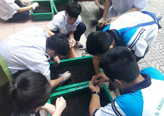 Công trình măng non làm theo lời Bác