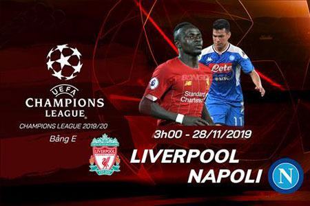 3h ngày 28/11, Liverpool vs Napoli: Anfield chôn vùi đoàn binh hỗn loạn