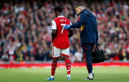 Mikel Arteta cập nhật chấn thương của Bukayo Saka