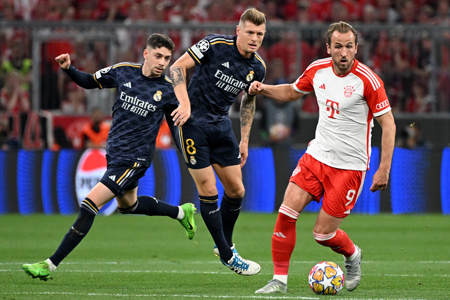 2h ngày 9/5, sân Bernabeu, Real Madrid vs Bayern: Lấy vé chung kết