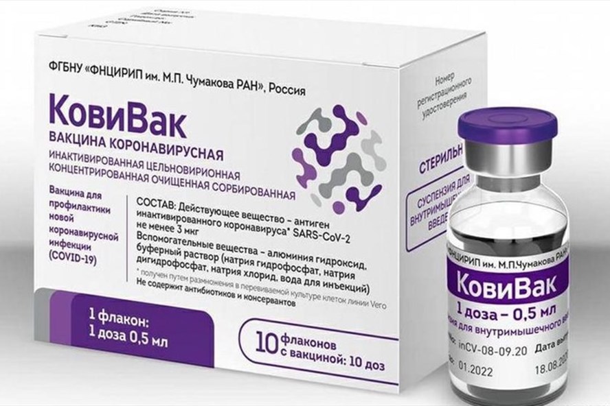 Vaccine thứ ba của Nga đạt hiệu quả phòng bệnh tới hơn 80%
