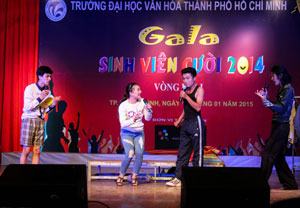 7 đội vào chung kết “Gala sinh viên cười mở rộng 2014”
