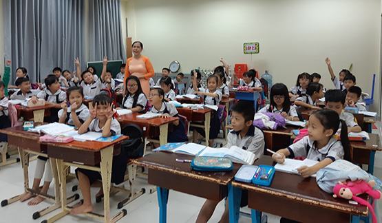 Q.7, TP.HCM: Đưa vào sử dụng Trường TH Kim Đồng mới