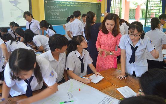 Đưa dự án nhà máy phong điện vào lớp học