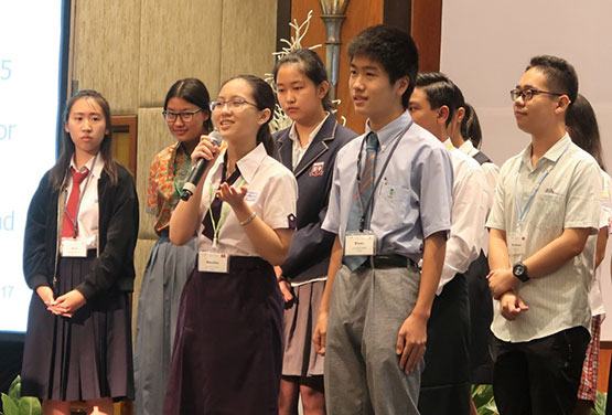 Học sinh 9 quốc gia trao đổi về thực phẩm và sức khỏe