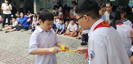 Học sinh THCS thi “Văn hay chữ tốt”