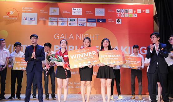 Chung kết cuộc thi Hùng biện tiếng Anh 2018