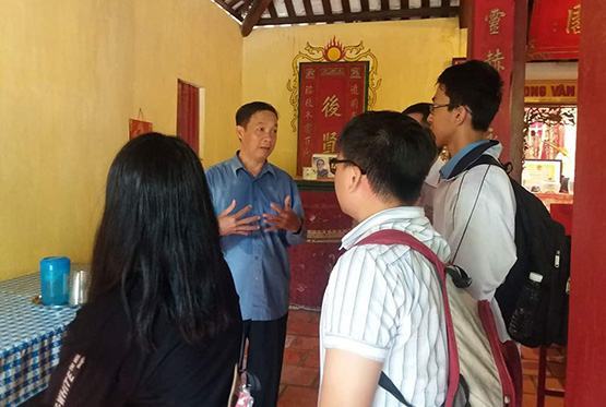 Học lịch sử tại các di tích