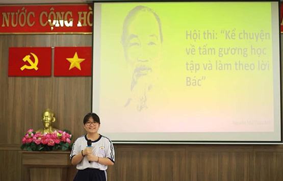 Thi kể chuyện về tấm gương làm theo lời Bác