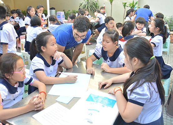 Học toán, khoa học bằng tiếng Anh