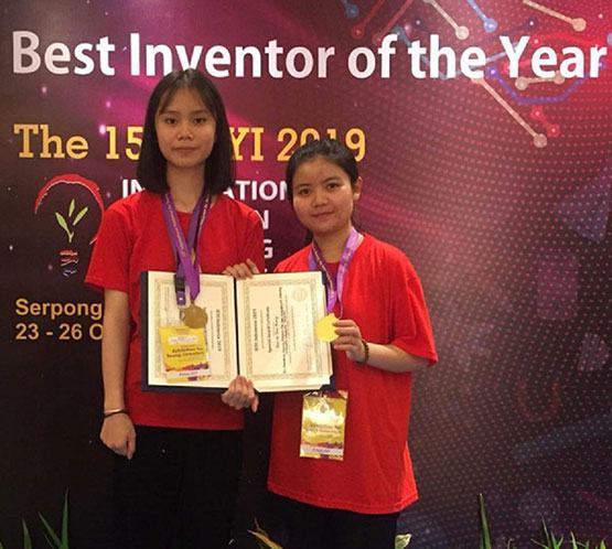 Lâm Đồng: Hai học sinh đoạt huy chương vàng nhà sáng tạo trẻ