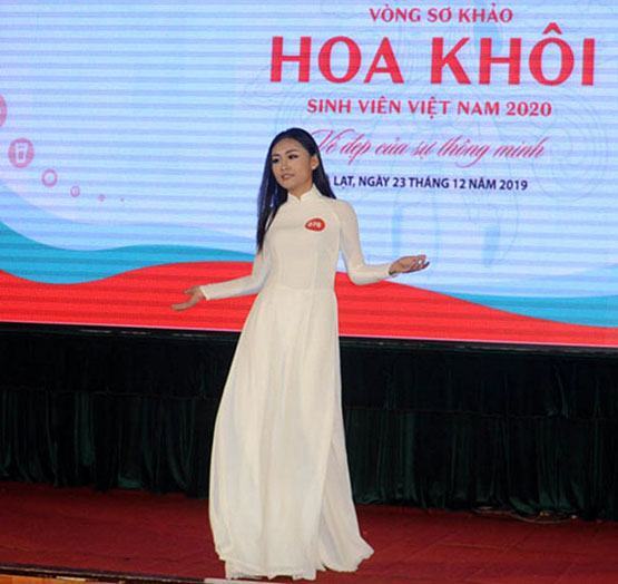 Lâm Đồng: 41 thí sinh thi Hoa khôi sinh viên Việt Nam 2020